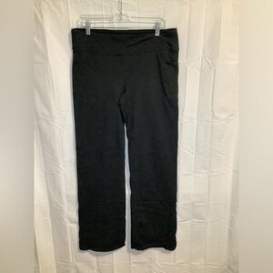 Athleta Black Straight Leg Pants 1X